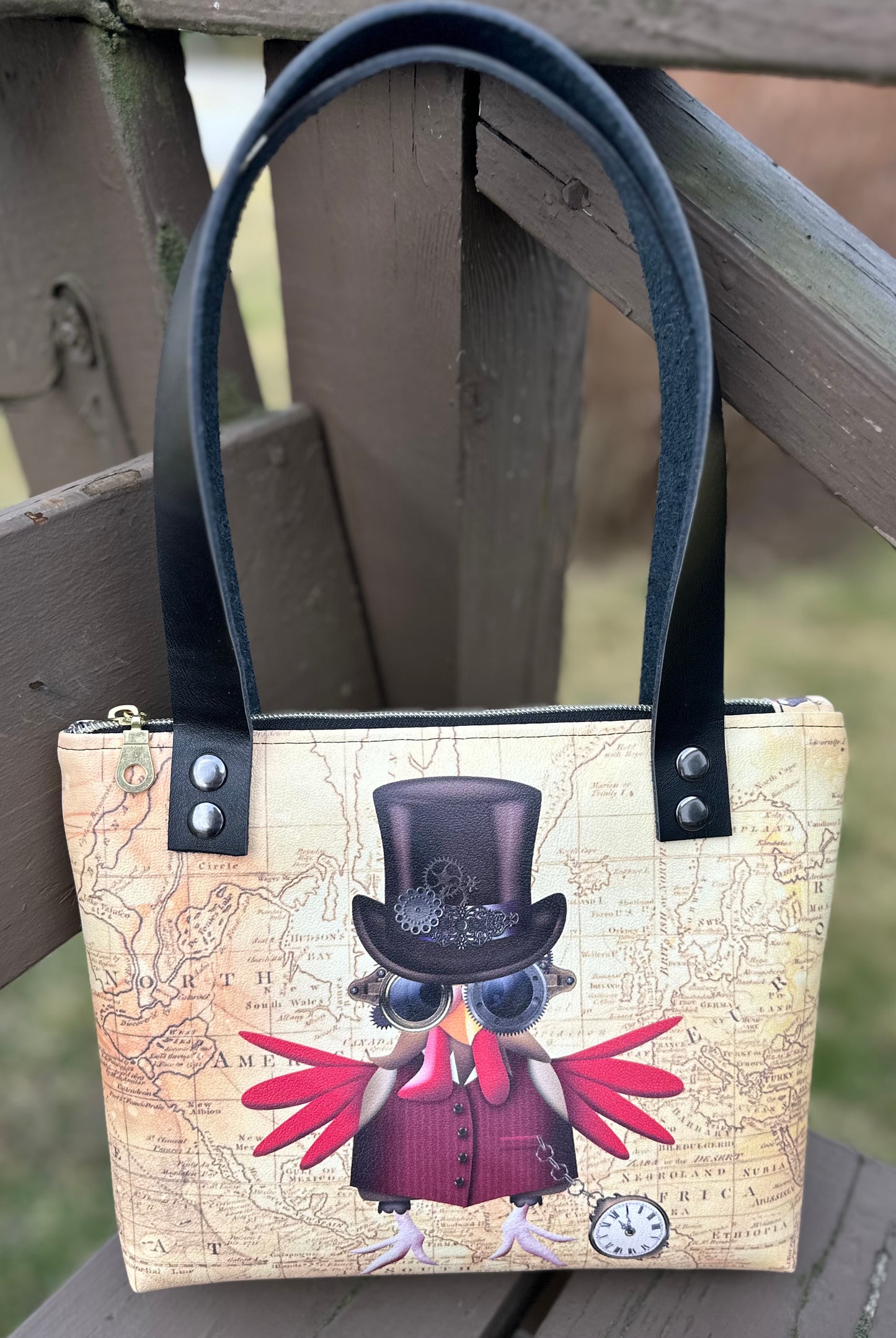 Steampunk Chicken Handbag