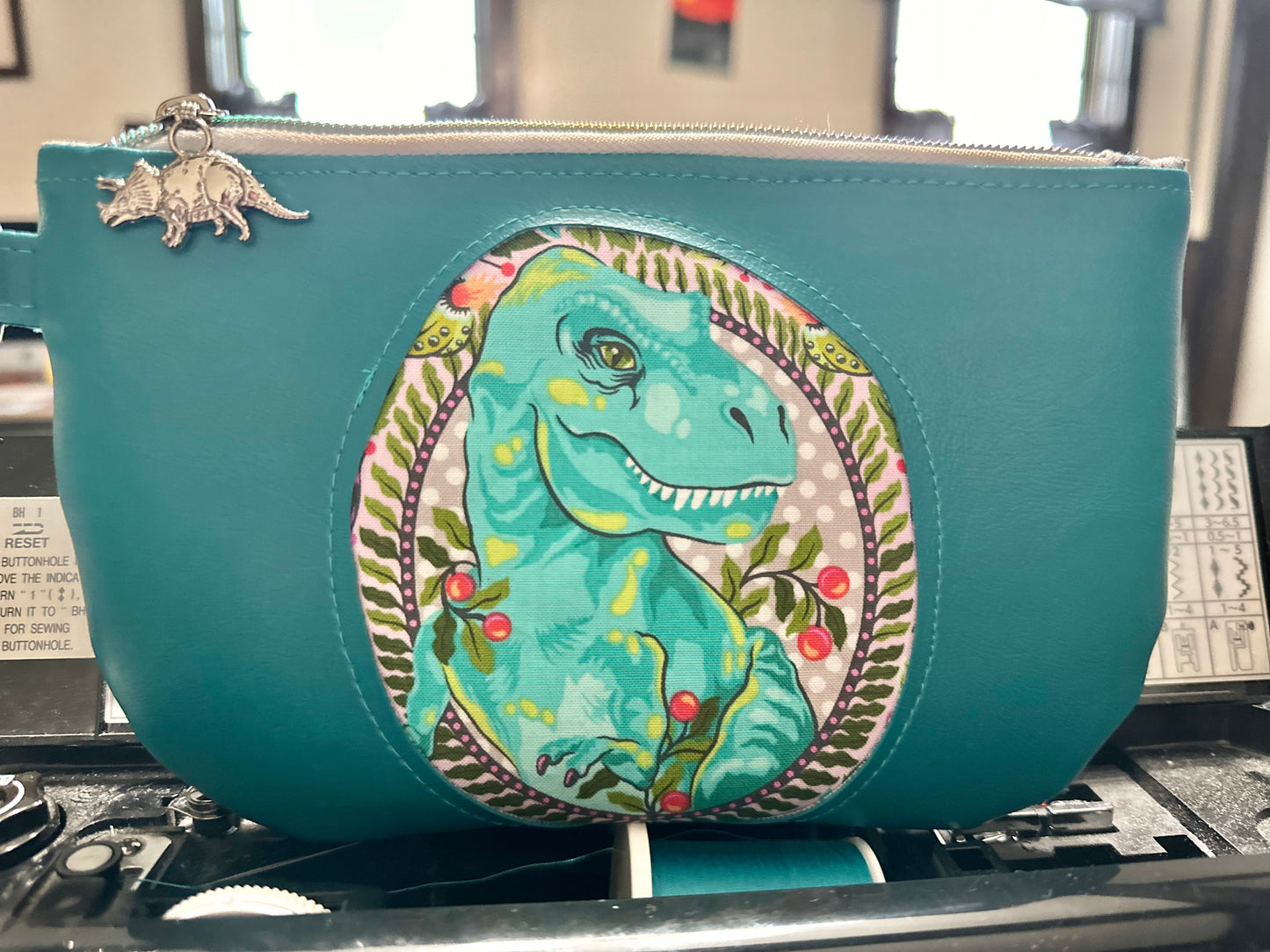 T Rex Quint Wristlet