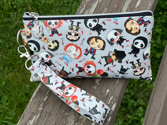 Scary Guys Wristlet